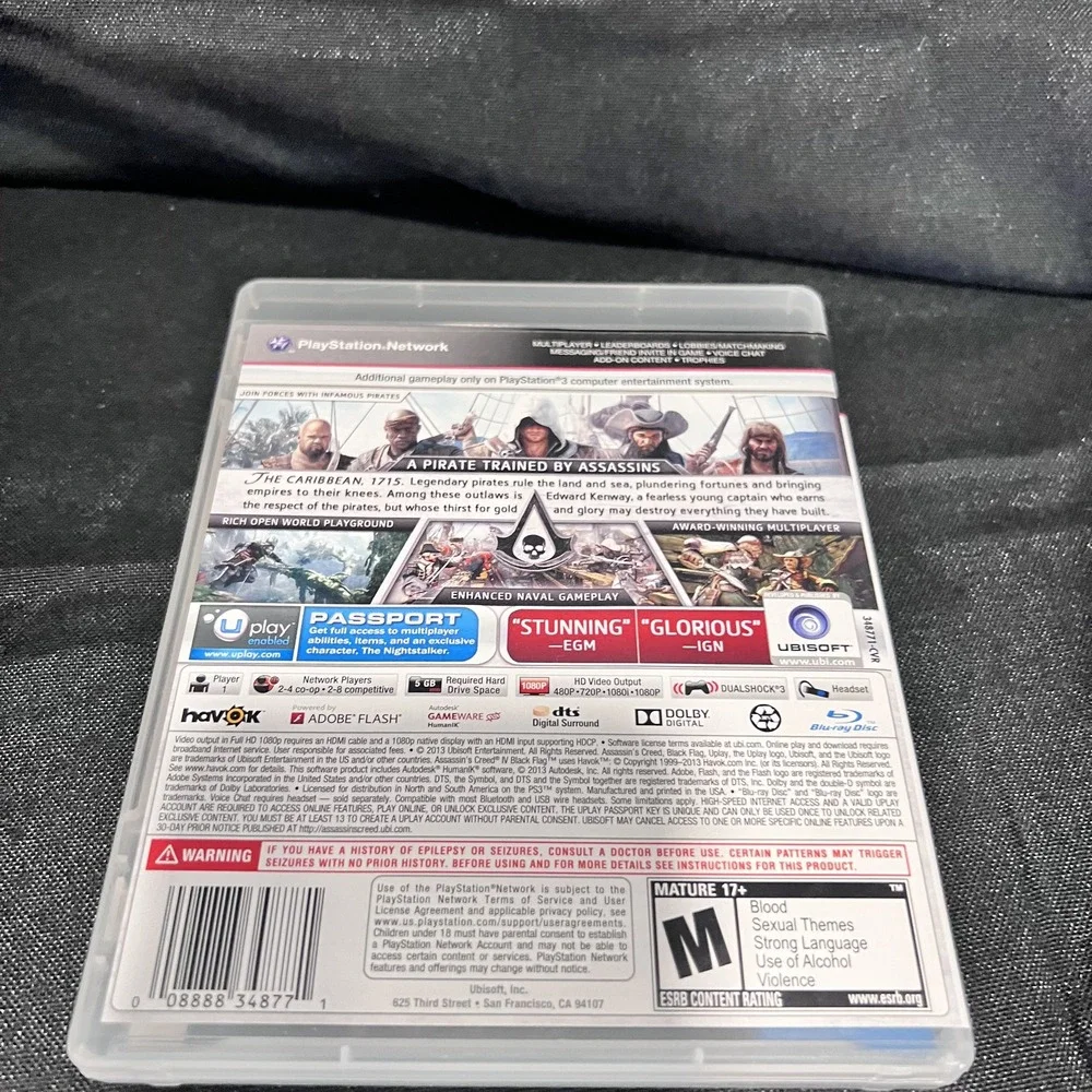 Assorted PS3 and PS4 Games-Assassins Creed/FIFA 17/Battlefield 1/Call of Duty‎